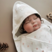 新生初生婴儿纯棉包被盖毯可脱胆包巾保暖被子盖毯宝宝待产包用品
