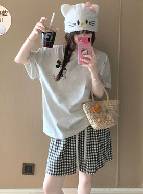 睡衣女款夏带胸垫2026新款网红款