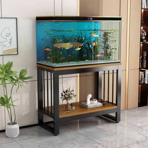 双层可调鱼缸架底座定制