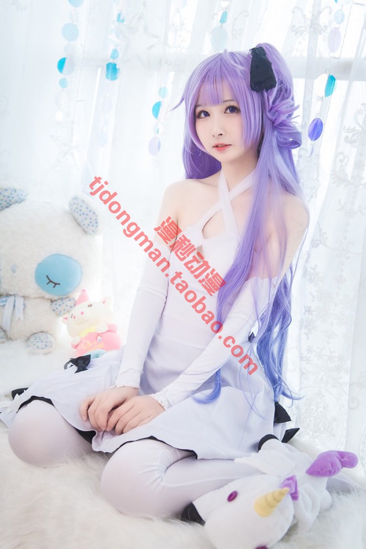 碧蓝航线独角兽初始立绘 cosplay定做承接各种动漫服装假发定制