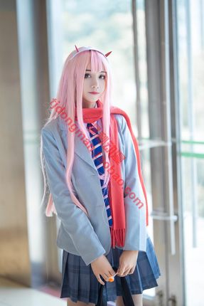 DARLING in the FRANXX 02 水手服 cosplay定做 动漫服装假发定制