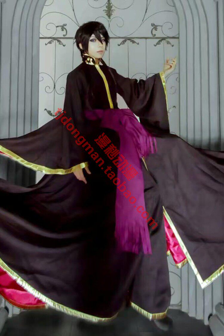 圣斗士星矢 冥王神话 哈迪斯 cosplay服装 承接各种动漫服装定制