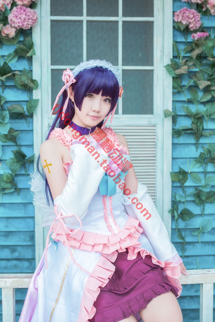 我的妹妹哪有这么可爱五更琉璃圣天使 cosplay定做服装假发定制_虎窝淘