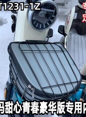 适用于爱玛甜心青春豪华版TDT1231-1Z电动车防水内包胆防雨罩内篓