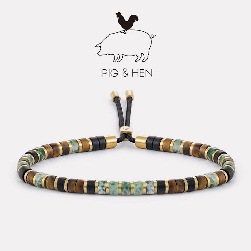荷兰pig and hen手链手绳男船绳潮牌情侣手链潮流男士手链礼物