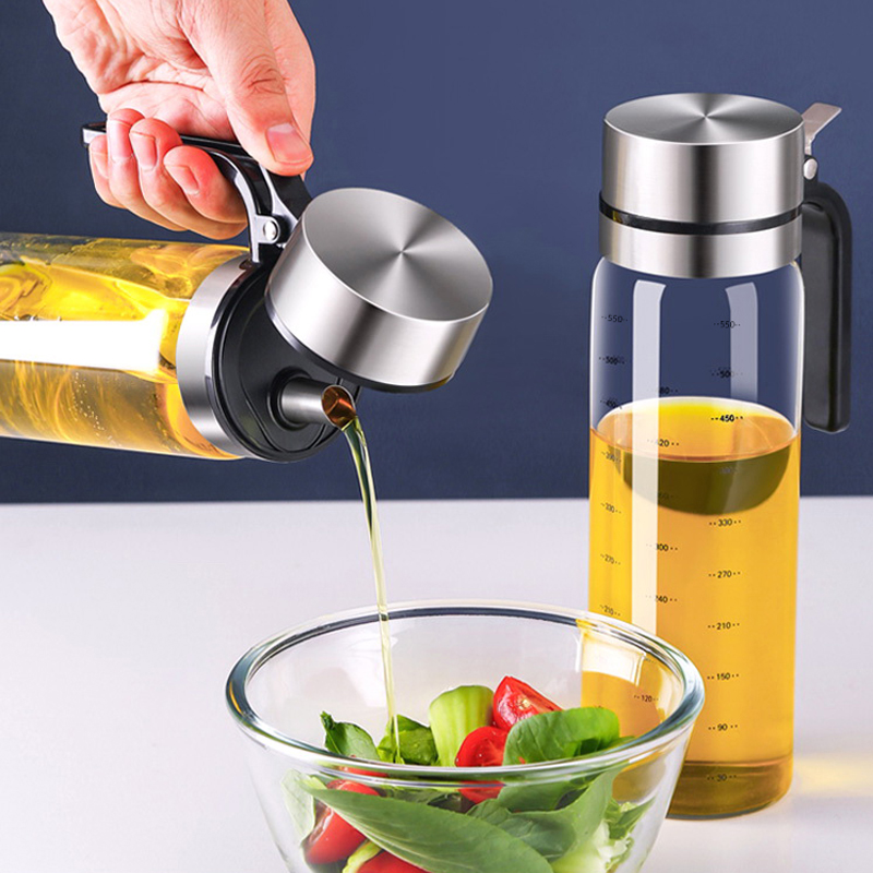 爱乐优防滴漏玻璃北欧油壶