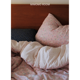 甜甜酱小兔·清新少女碎花纯棉双层纱四件套宿舍床笠床单被套新品