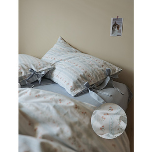 Cappuccino 午后全棉100复古碎花三四件套纯棉床上用品床单被套