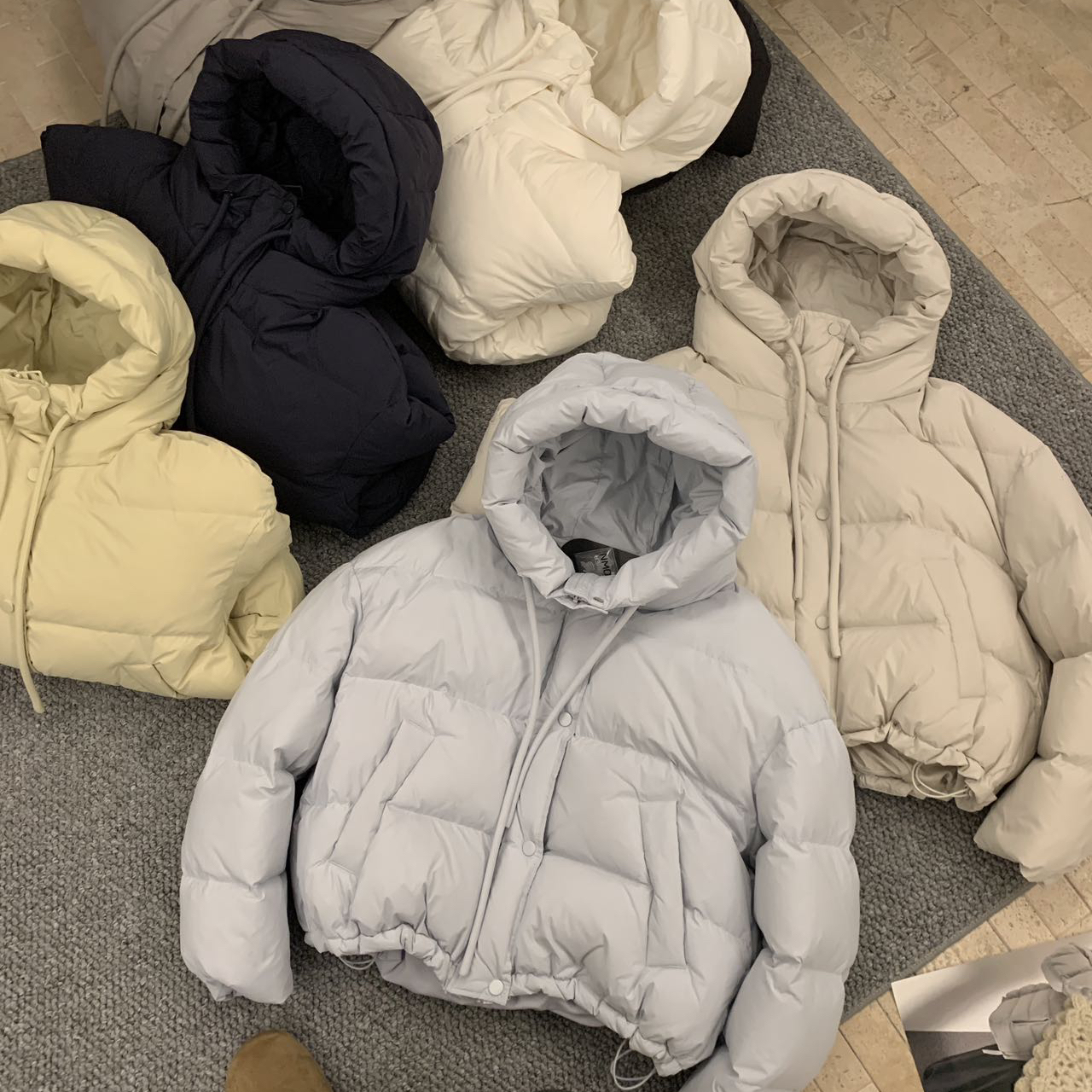 香雪雅-可溯源真安心三星安心绒韩版面包保暖羽绒服外套258811