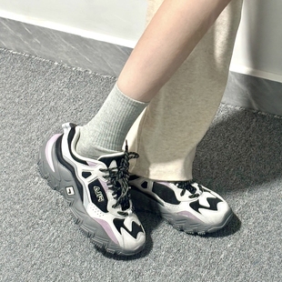 FILA斐乐掠夺者2男女网布耐磨防滑舒适轻便休闲时尚 增高老爹鞋