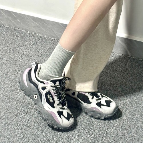 FILA斐乐掠夺者2男女网布耐磨防滑舒适轻便休闲时尚增高老爹鞋