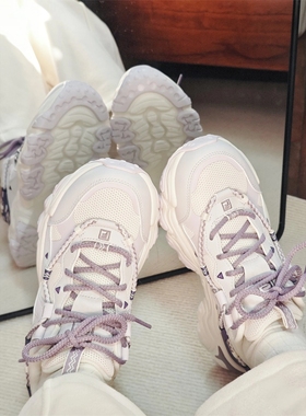 FILA斐乐FLUID5猫爪鞋5女鞋青春时尚潮流防滑耐磨低帮生活休闲鞋