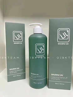 韩国shushu去屑止痒控油清洁洗发水抑菌蓬松顺滑滋养修护500ml