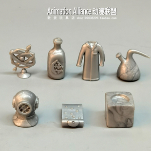 散货桌游棋子 瓶子 衣服 潜水员头盔 天球仪模型场景桌面摆件收藏