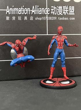 复联英雄塑料手办公仔模型玩具