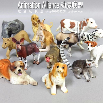 仿真野生动物斑点狗大象袋鼠考拉