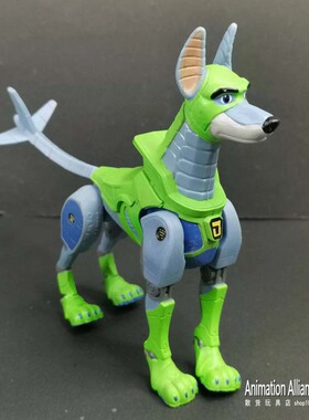 正版散货 新款动漫Scoob史酷比超级无敌机械狗可动模型摆件 