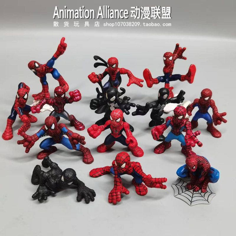 迷你Q版蜘蛛侠手办人偶公仔