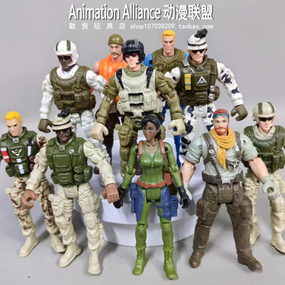 关节超可动兵人特种兵人偶