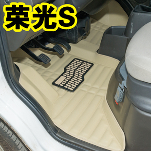 7坐 五菱荣光S脚垫 5坐 6410 8坐专用面包车脚垫防水 五菱荣光S