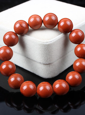 红竹石手链男士饰品礼物