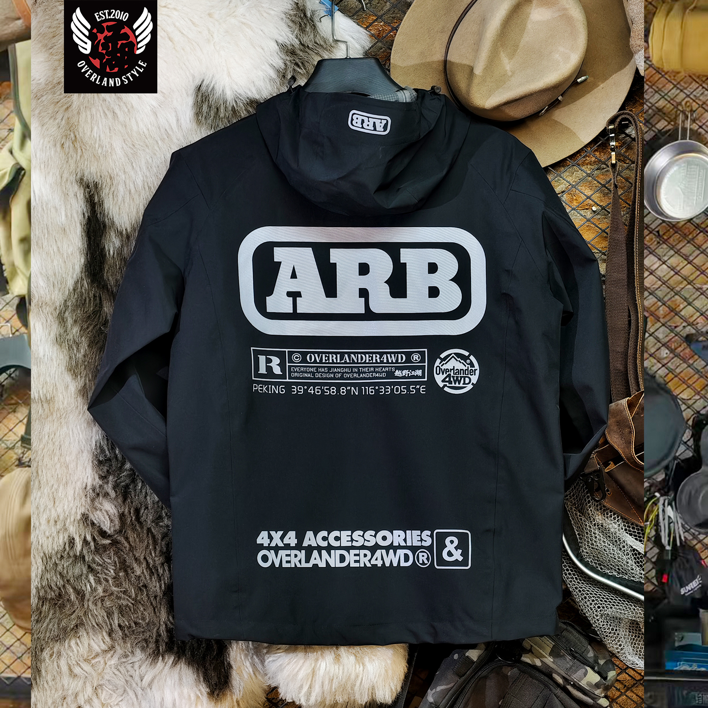 ARB联名越野江湖冲锋衣外套