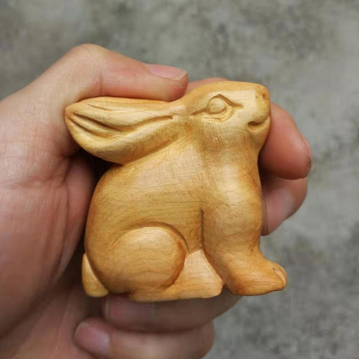 工艺品小摆件十二生肖太行山崖柏