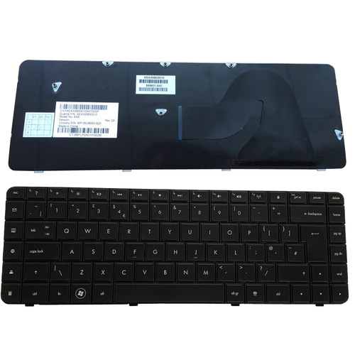 惠普HP康柏Compaq CQ62 CQ56-100 CQ56 G56 G62 AX6笔记本键盘UK