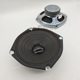 5寸10瓦8欧全频喇叭直径118mm*厚46mm方形矩形纸盆外磁扬声器10W
