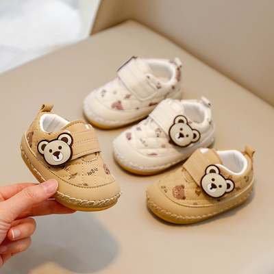 婴儿软底学步鞋防滑步前鞋