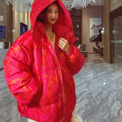 2026年新款羽绒服女款冬季连帽潮