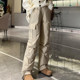 白鸭绒欧货网红洋气裤 羽绒裤 子 外穿宽松大兜工装 裤 女2025新款 冬季