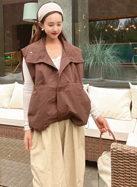 薄棉马甲2025新款今年流行爆款短款宽松早冬季马夹洋气时髦外穿女