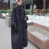 巨好看风衣女款 外套秋 不撞款 2025新款 高端大气上档次宽松立领长款