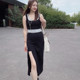背心裙子套装 潮 两件套裙装 女夏季 欧货洋气辣妹高级感炸街网红爆款