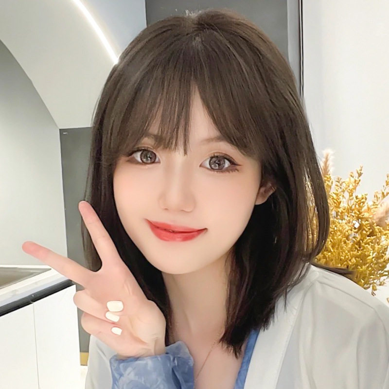 假发女长发全真发自然时尚全头套直发片