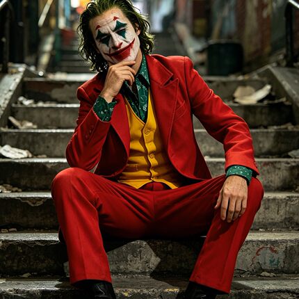 小丑回魂杰昆菲尼克斯Joker cos服 万圣节cosplay舞台角色扮演