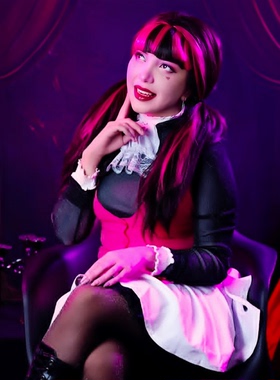 精灵高中德库莱拉cos服装原始版动画cos服装角色扮演女表演服