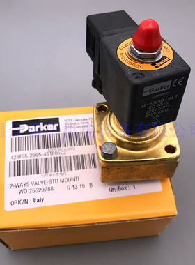 美国派克PARKER高压阀421F35-DC24V AC220V常闭电磁阀321F35