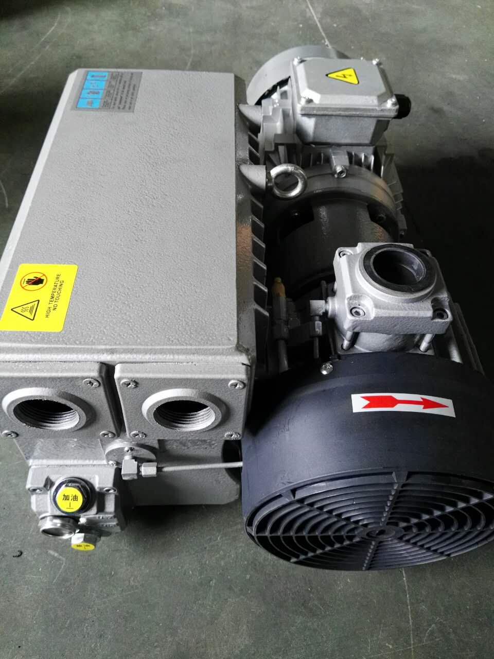 蓝星旋片式真空泵xd-063 2.2kw 替莱宝sv65b, 63m3/h 50pa