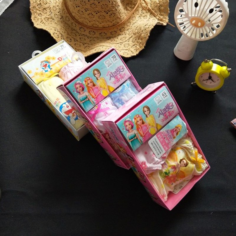 卡通女宝宝中小童纯棉内裤