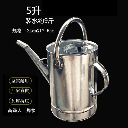 长嘴带盖带滤网手提加油壶粗把
