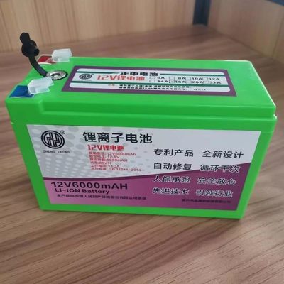 12v6000mAH电动车锂电池