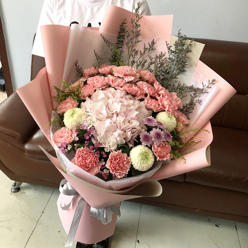 长春母亲节康乃馨鲜花同城鲜花速递配送长春花店送花康乃馨花束