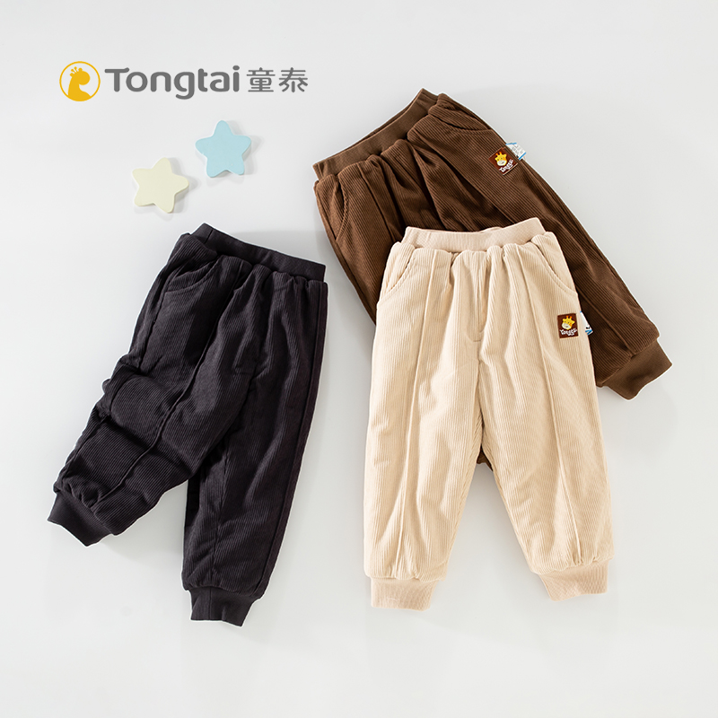 童泰长裤聚酯纤维棉裤秋冬