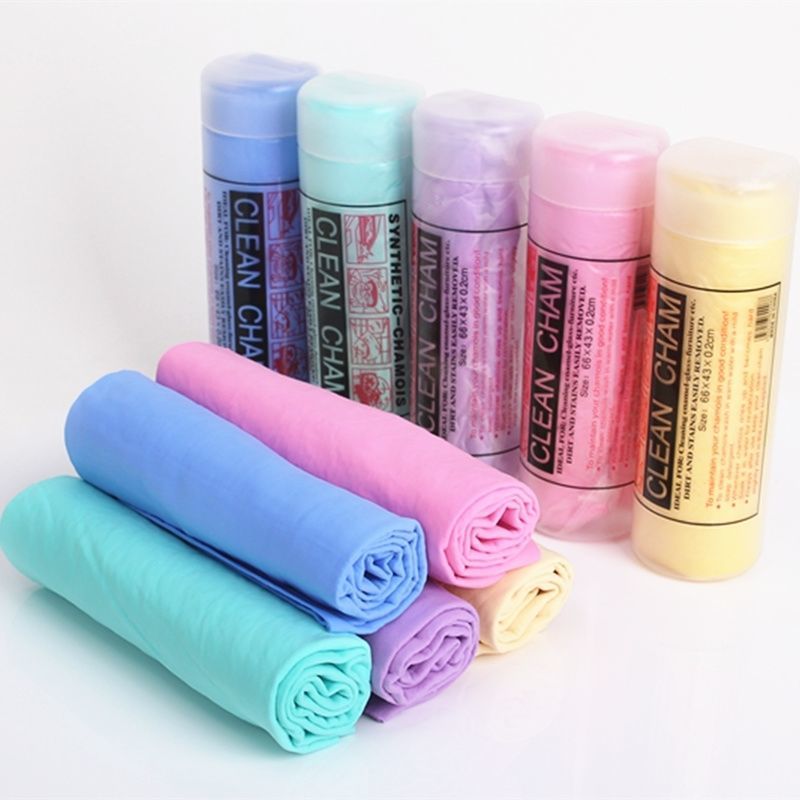 多功能鹿皮巾干发毛巾鹿皮洗车毛巾擦车巾鹿皮吸水毛巾宠物巾