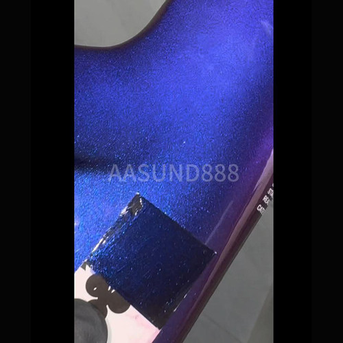 极光璀璨蓝紫渐变AASUND特效漆汽车轮毂自行车车架改色挡泥板漆