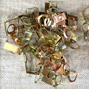 半挂车富华桥刹车蹄滚轮卡片耳麦卡滚轮夹子开口锁片专用挂车配件