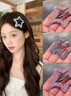 紫色卡子时尚精致超好看发饰bb夹