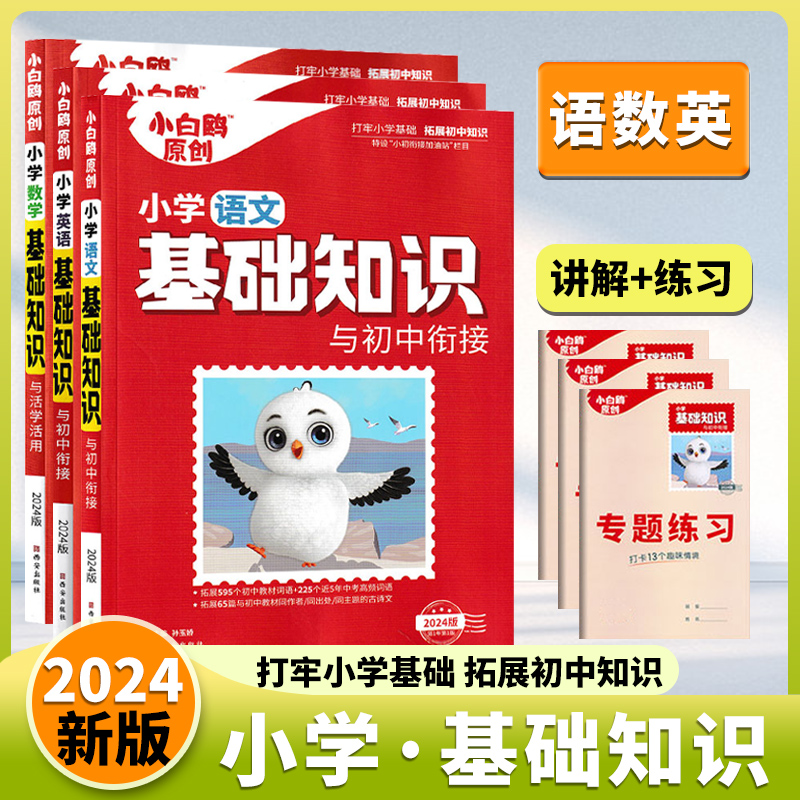 小白鸥小学基础知识大全手册